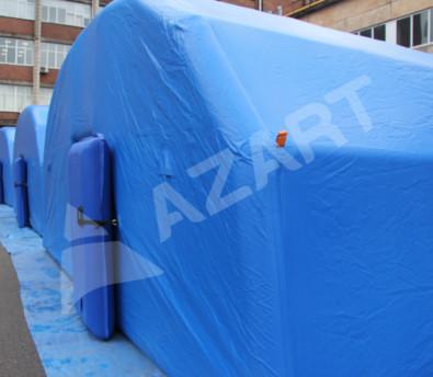 Пневмокаркасный модуль AZART на международном салоне «Комплексная безопасность 2019»