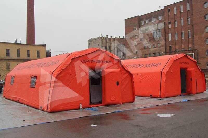Надувная палатка для карантина и лечения